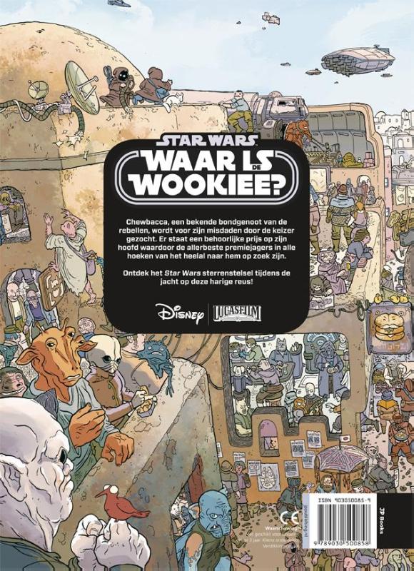 Waar is Wookiee? / Star Wars achterkant