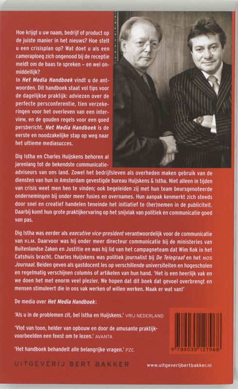 Het Media Handboek achterkant