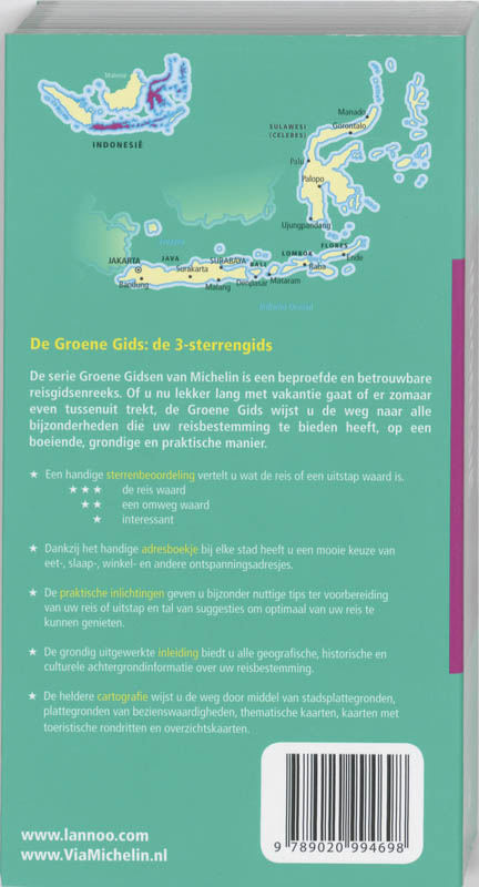 Indonesie / De Groene Reisgids achterkant
