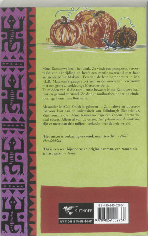 Raadsel Van De Pompoen achterkant