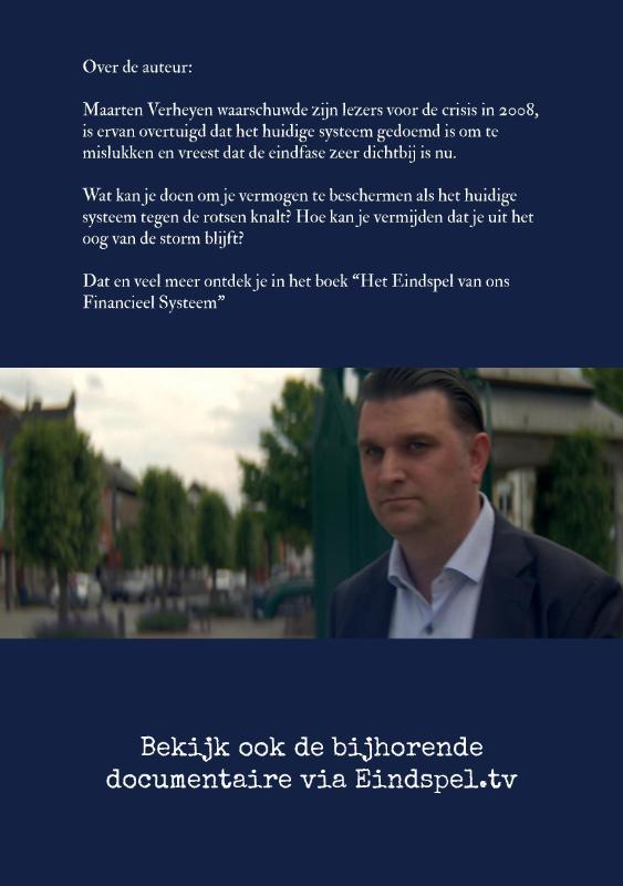 Het eindspel van ons financieel systeem achterkant