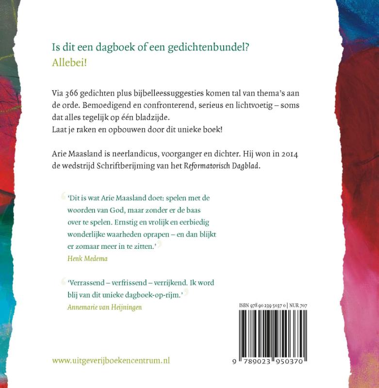 Alleen uw liefde laat mij leven achterkant