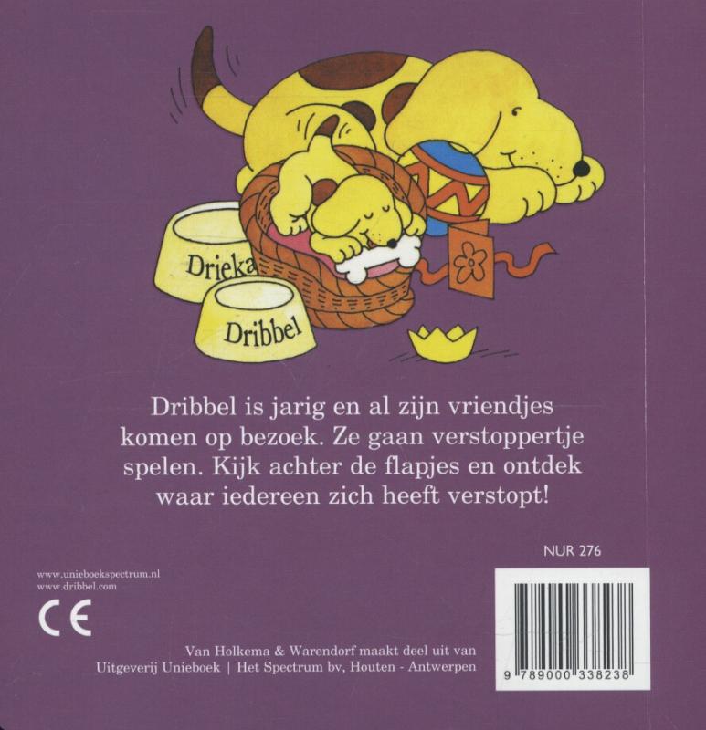 Dribbel - Dribbel is jarig achterkant