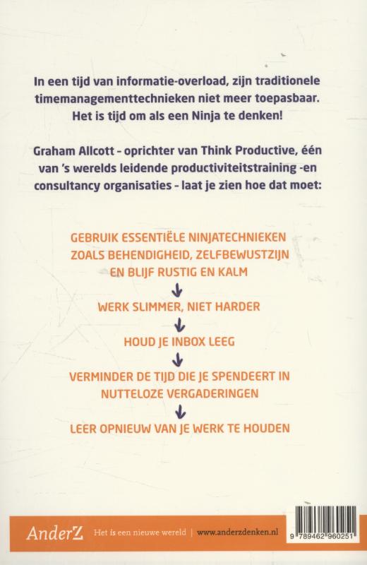 Zo word je een Productiviteits Ninja achterkant