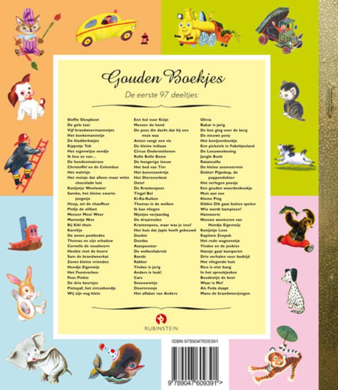 Waar is Mo? / Gouden Boekjes achterkant