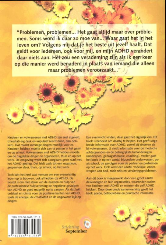 Zorgboek - Zorgboek ADHD achterkant