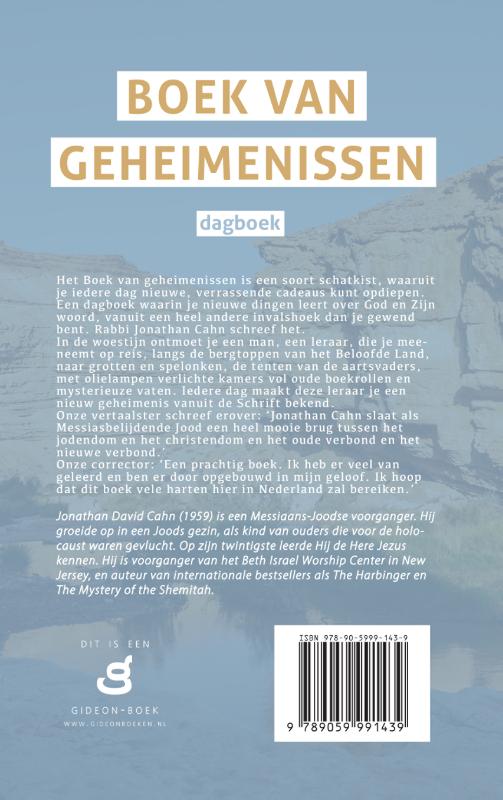 Boek van geheimenissen achterkant