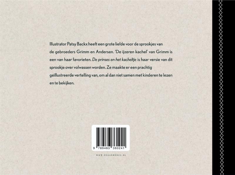 De prinses en het kacheltje achterkant