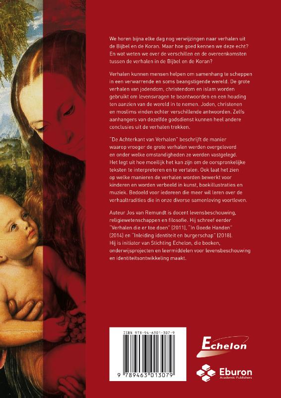 De achterkant van verhalen achterkant