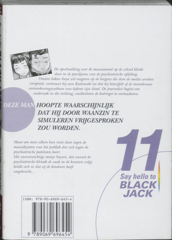 Say hello to black jack 11 achterkant