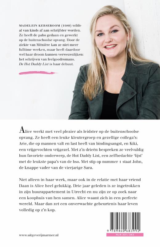 De Hot Daddy List achterkant