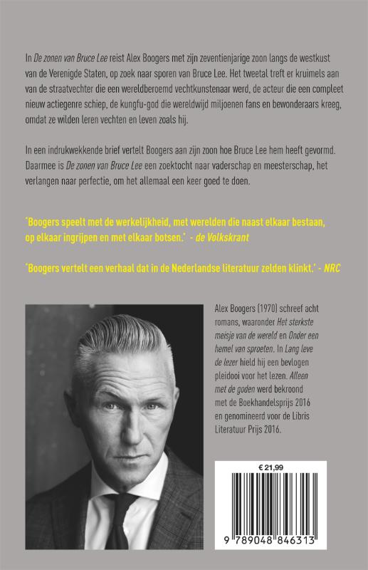 De zonen van Bruce Lee achterkant