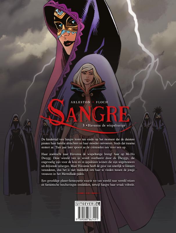 Sangre 3 - Havanna de wispelturige / Sangre / 3 achterkant