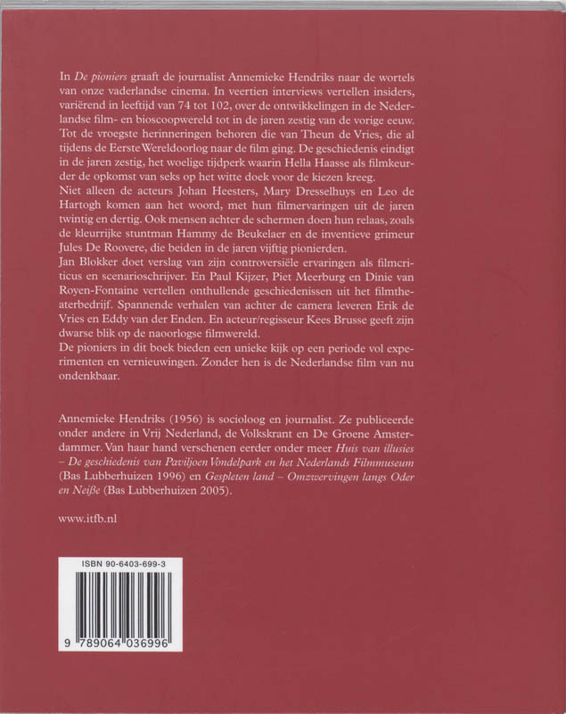 De Pioniers achterkant