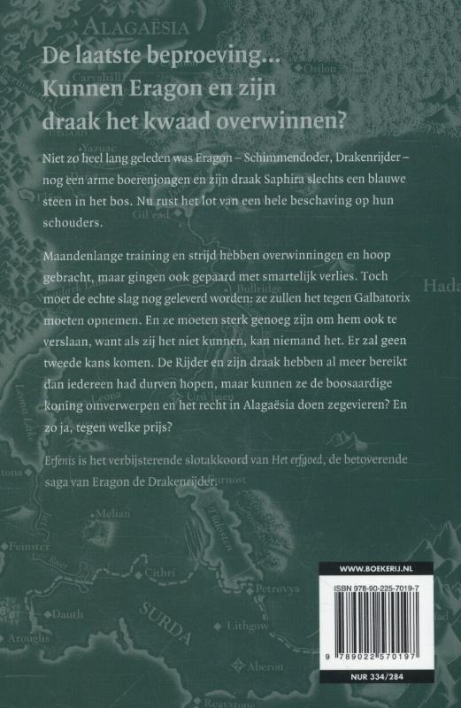 Erfenis / Het erfgoed / 4 achterkant