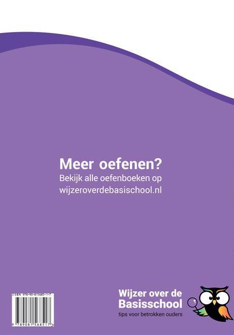 Rekenen Groep 6 Oefenboek - 2e helft schooljaar - Cito / IEP E6 - Aandacht voor Rekenen - van de onderwijsexperts van Wijzer over de Basisschool achterkant