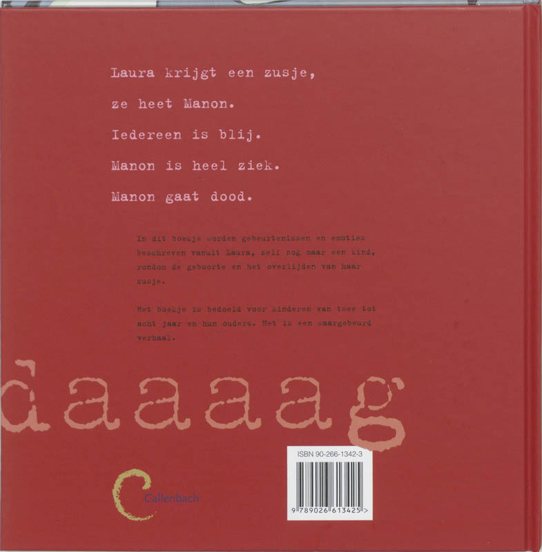 Dag Manon, daaaag achterkant