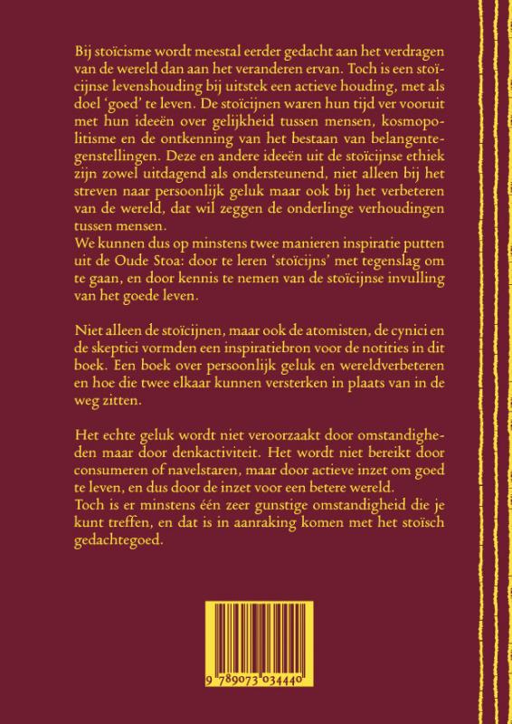 Stoische notities achterkant