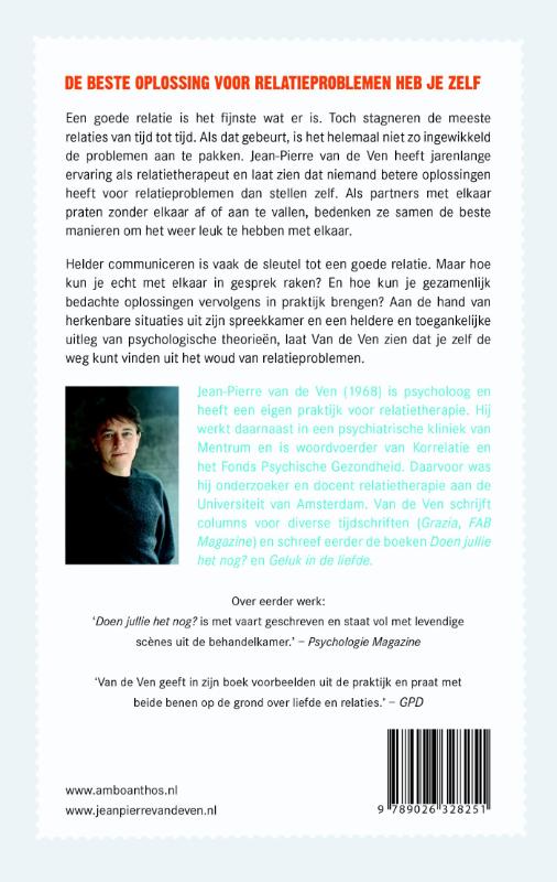 Waarom luister je niet? achterkant