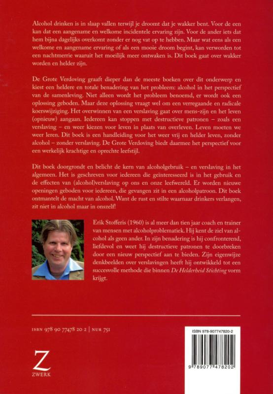 De grote verdoving achterkant