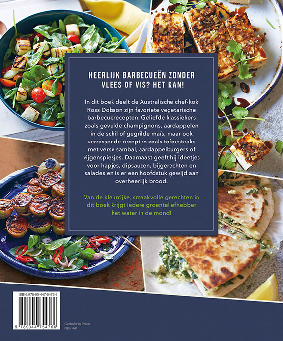 Lekker vegetarisch op de barbecue achterkant