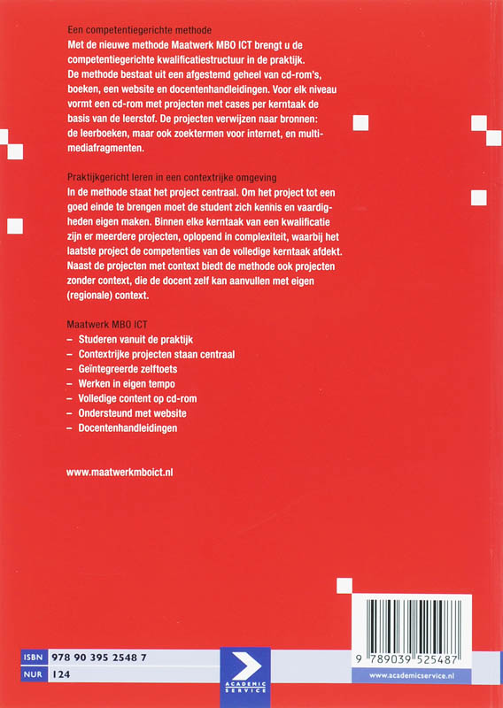 Maatwerk MBO ICT Linux 4 achterkant