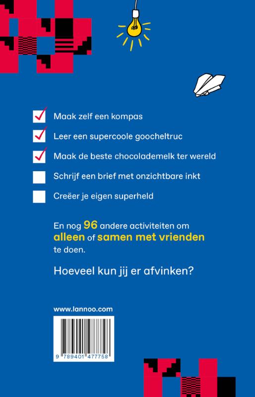 Ketnet 101 dingen die je moet doen voor je 12 bent / 101 dingen achterkant