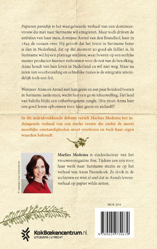 Papieren paradijs achterkant