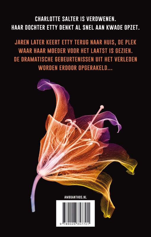 Heeft iemand Charlotte Salter gezien? achterkant