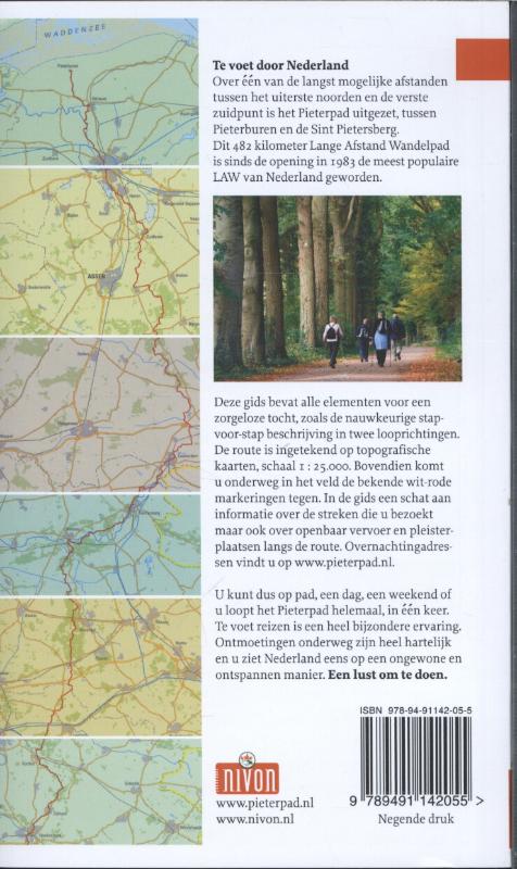 Pieterpad / Deel 1 Pieterburen - Vorden / LAW / 9-1 achterkant