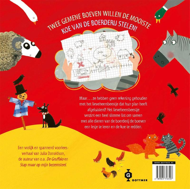 Wat het lieveheersbeestje hoorde achterkant