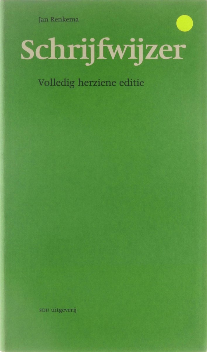 Schrijfwijzer - Volledig herziene editie