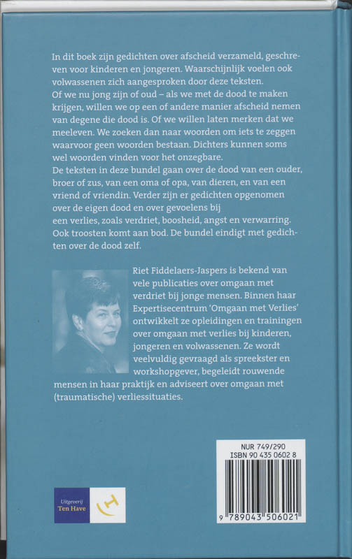 Kun je de dood ook groeten? achterkant