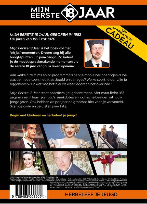 Geboren in 1952 / Mijn eerste 18 jaar achterkant