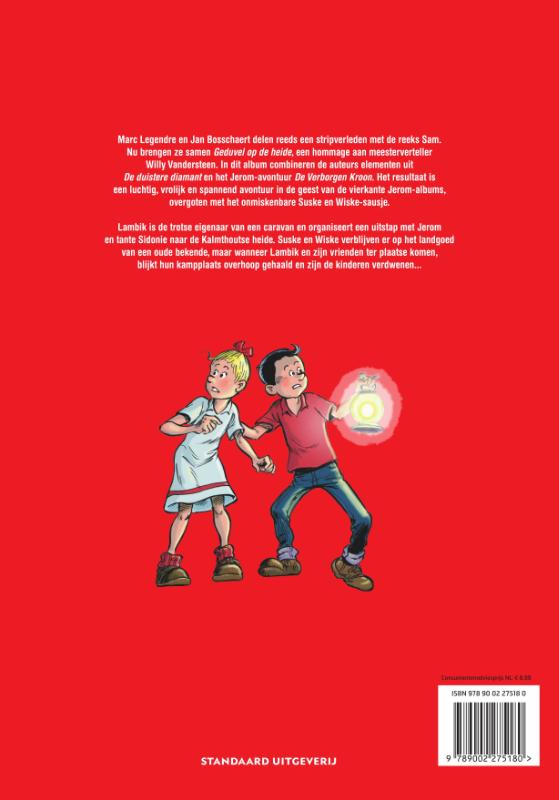 Geduvel op de heide / Suske en Wiske / 1 achterkant