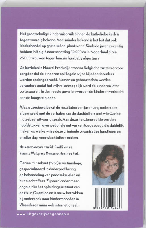 Kleine zondaars grote schijnheiligen achterkant