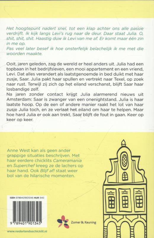 Blijf af! achterkant