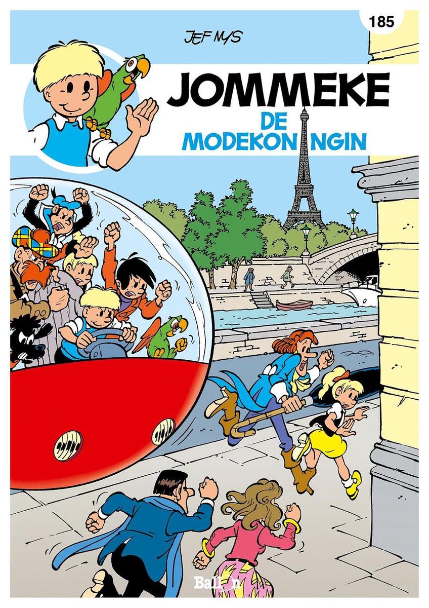 Jommeke strip 185 - Modekoningin