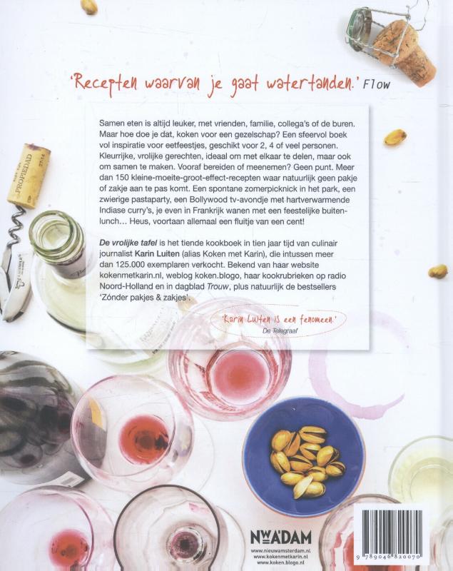 De vrolijke tafel achterkant