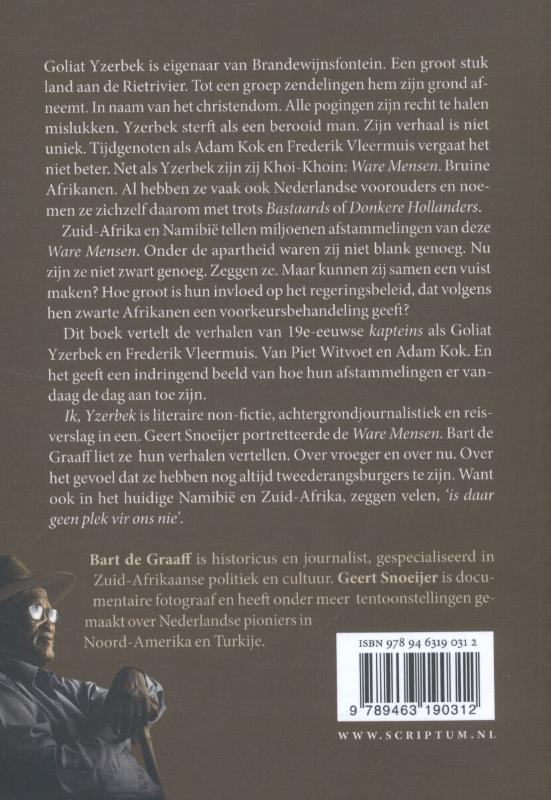 Ik, Yzerbek achterkant