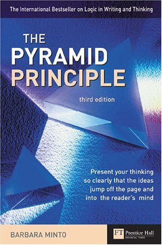The Pyramid Principle / Present Your Thinking So Clearly That the Ideas Jump Off the Page and into the Reader's Mind / druk 3