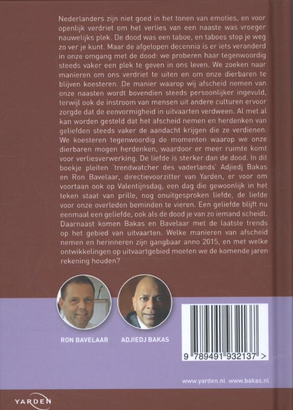 Trends in afscheid en herinneren achterkant
