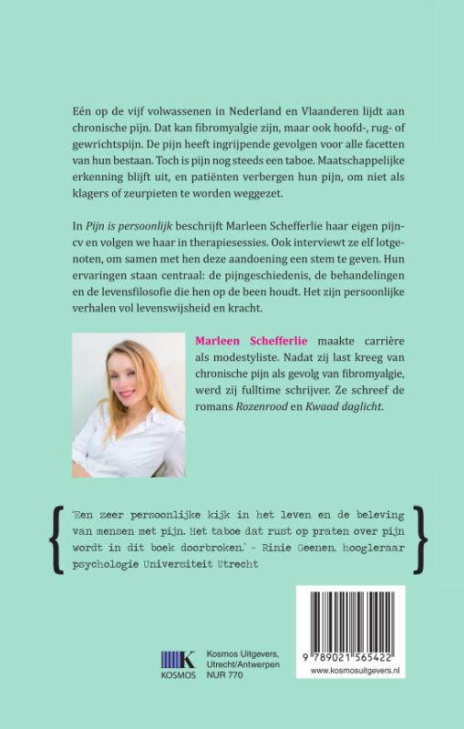 Pijn is persoonlijk achterkant