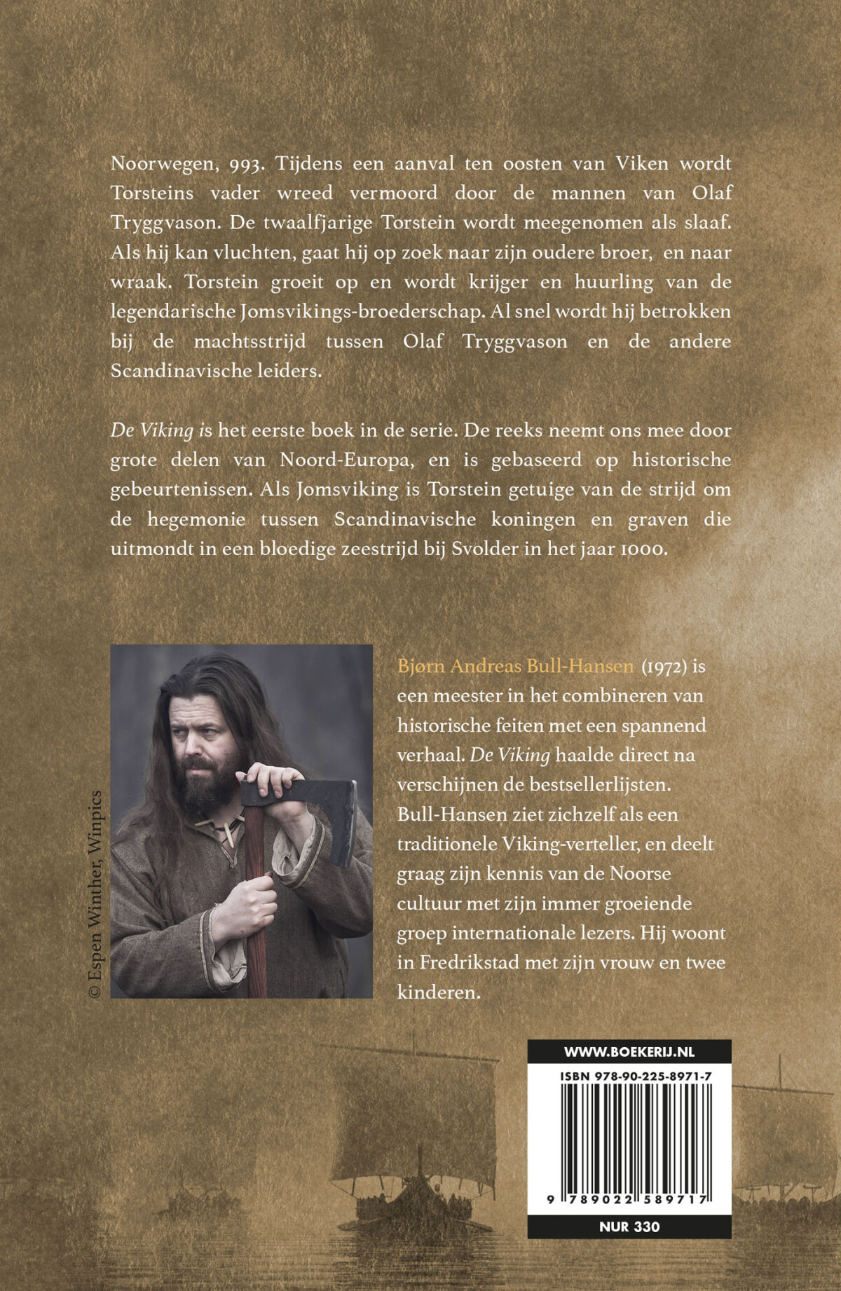 De Viking / Jomsviking / 1 achterkant