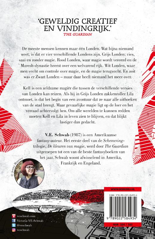 De kleuren van magie / Schemering / 1 achterkant