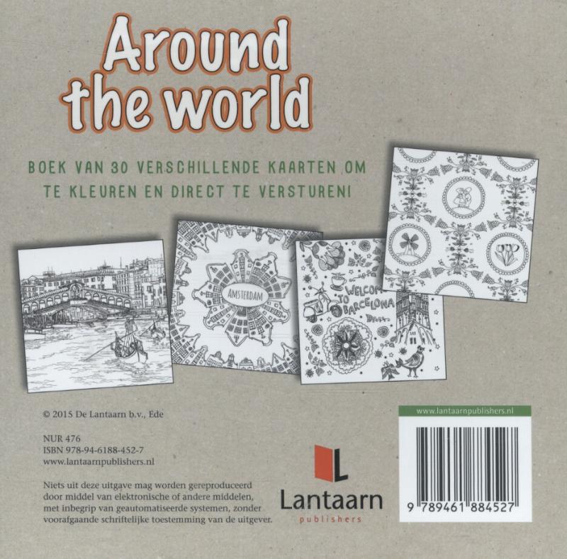 Around the world / Art-therapie achterkant