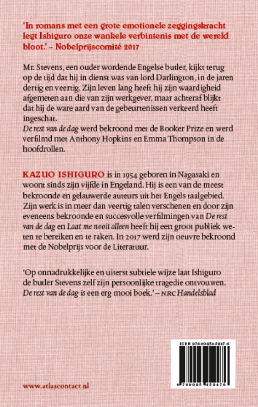 De rest van de dag achterkant