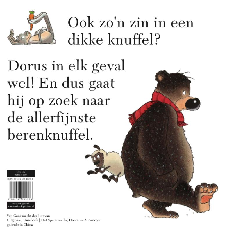 Ik wil een knuffel / Dorus achterkant
