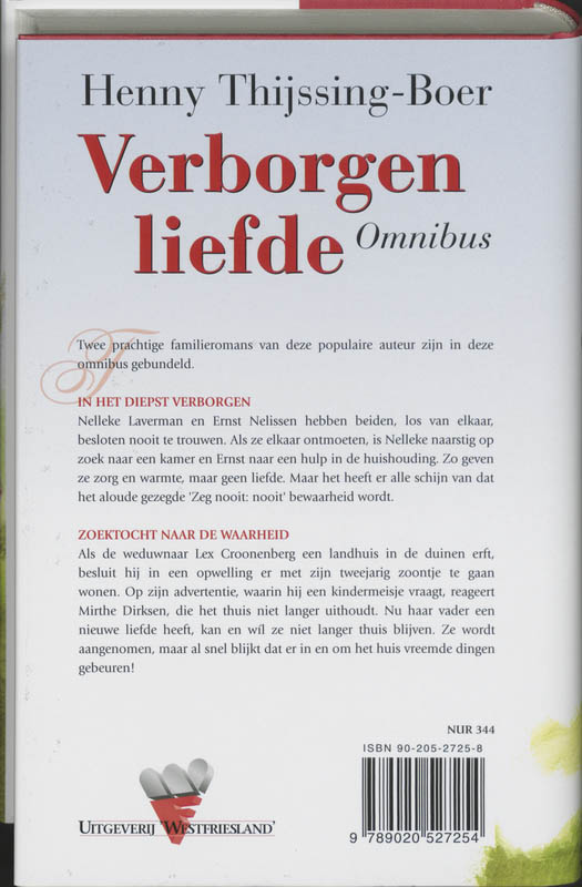 Verborgen liefde achterkant