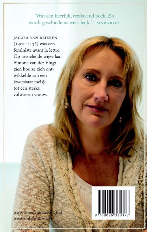 Jacoba, dochter van Holland achterkant